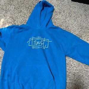 blue proverbs hoodie